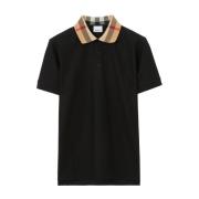 Tjek Print Polo T-shirts og Polos