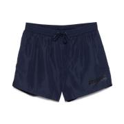 Midnight Blue Badeshorts Elastisk Talje