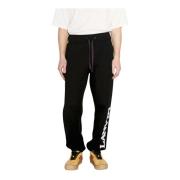 Broderede Track Pants med Logo Motif