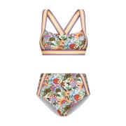 Multifarvet Flores Bikini