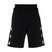 Sort Star Almindelige Shorts