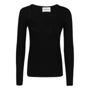 Langærmet sweater i Leila-stil