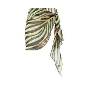 Zebra Print Sarong Selvbindende