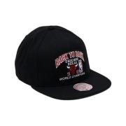 Sorte Bulls Mestre Snapback Hat