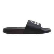 Sorte Slide Sandaler