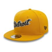 Gul Detroit Tigers Wordmark Patch Kasket