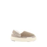 Shearling Slingback Sandaler