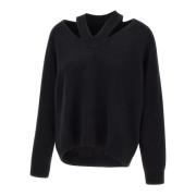 Sort Sweater Maglia Stilfuld