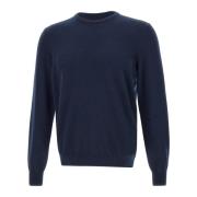 Kashmir Turtleneck Sweater Navy Blue