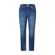 Afslappet pasform Boyfriend Jeans med moderne detaljer