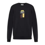 Sweatshirt med logo