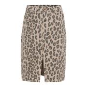 Leopard Mix Nederdel Shorts & Trusser