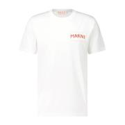 T-shirt med logo print