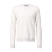 Klassisk Uld Crewneck Sweater