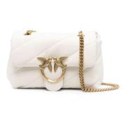 Antik Guld Love Puff Mini Taske