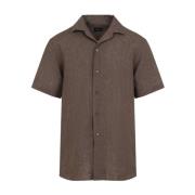 Teak Regular Short Sleeve Skjorte