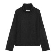 Strikket sweater i oversized pasform