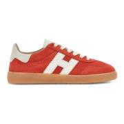 Cool Women's Sneakers med Suede Overdel