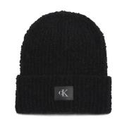 Alpaca Uld Patch Logo Beanie