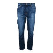 Bomuld Blandet Slim Fit Jeans