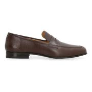 Grainy Leather Loafers