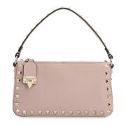 Rockstud Læder Crossbody Taske