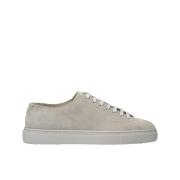 Herresneaker i ruskind | beige