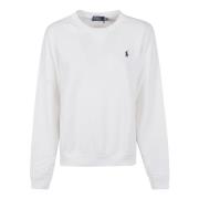 Broderet Pony Langærmet Sweatshirt