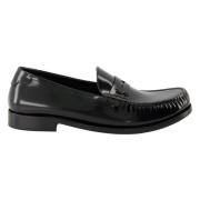 Glossy Læder Loafers