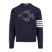 Fisk Icon Jacquard Sweater