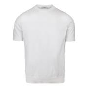 Hvid Bomulds T-shirt Regular Fit