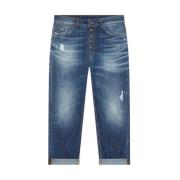 Vintagevasket afslappet pasform jeans