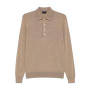 Beige T-shirts og Polos