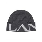 Uld Logo Hat Kvinder Beanie