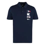 Bomuld Polo Shirt med Patches