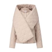 Urban Quilted Jakke med Shawl-krave