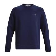 Blå Fleece Crew Sweater