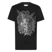 Sort Tattoo Strass T-shirts og Polos