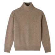 Høj Krave Yak Uld Sweater