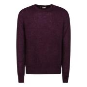 Mohair Wool Crew Neck Sweater