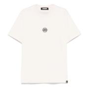 Crew Neck T-shirt med logo print