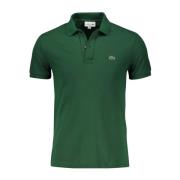 Grøn kortærmet poloshirt