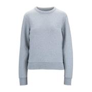 Kvinde Pullover Sweater med Broderet Logo