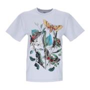 Opal Moths Print Tee Kvinders T-shirt