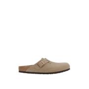 Brun Nubuck Mule Sandaler