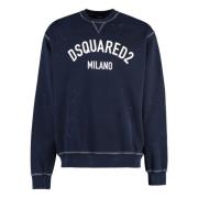 Vintage Bomuld Crew-neck Sweatshirt