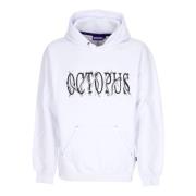 Logo Hoodie Hvid Bomuldssweatshirt