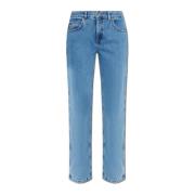 Jeans med broderi