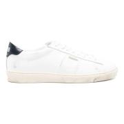 White Blue Matchstar Sneakers