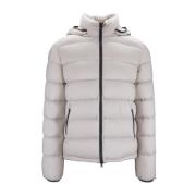 Herre Zip-Up Puffer Jakke